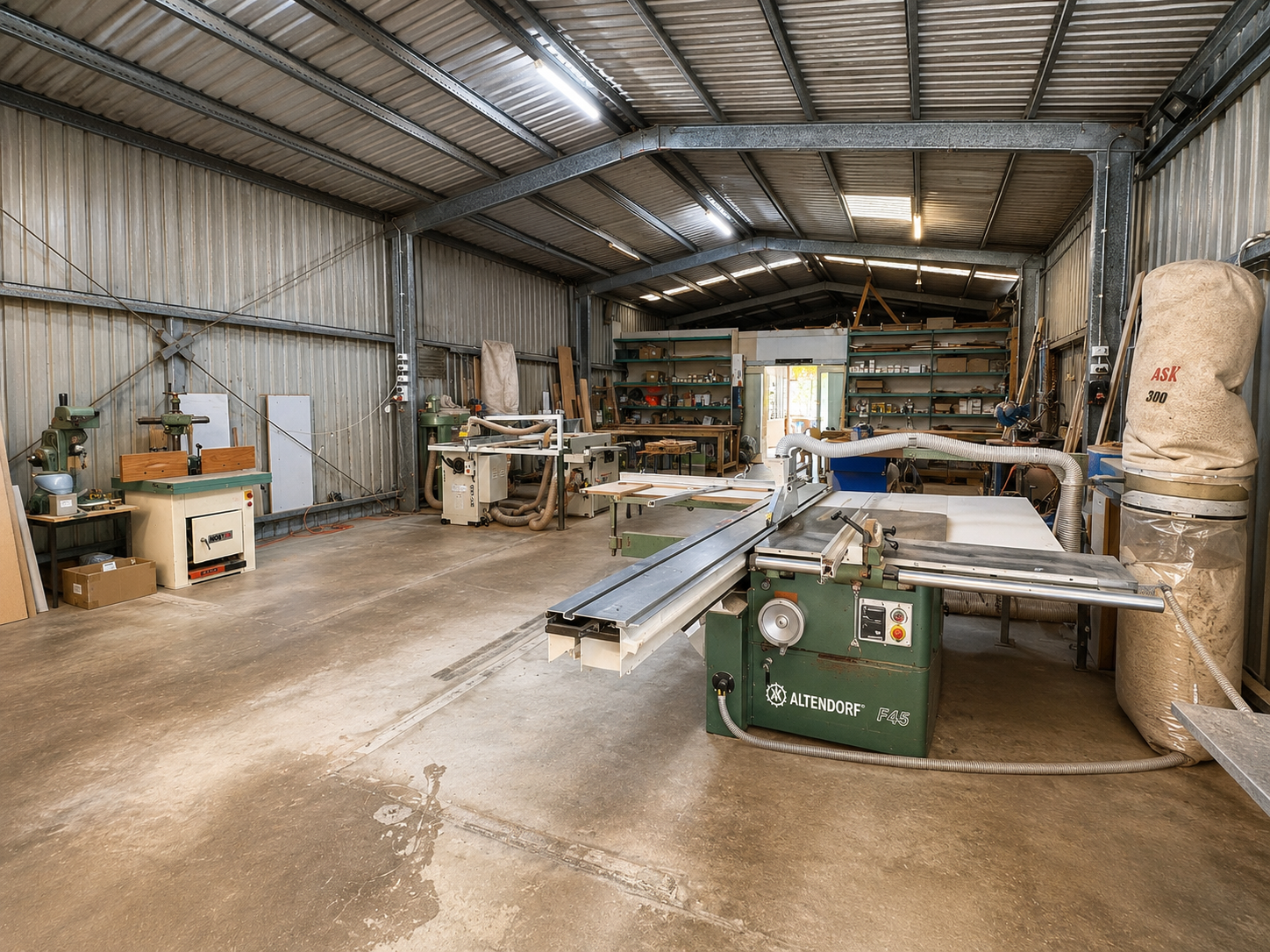 A.J. Custom cabinetmaking and timber joinery workshop in Buchanan NSW