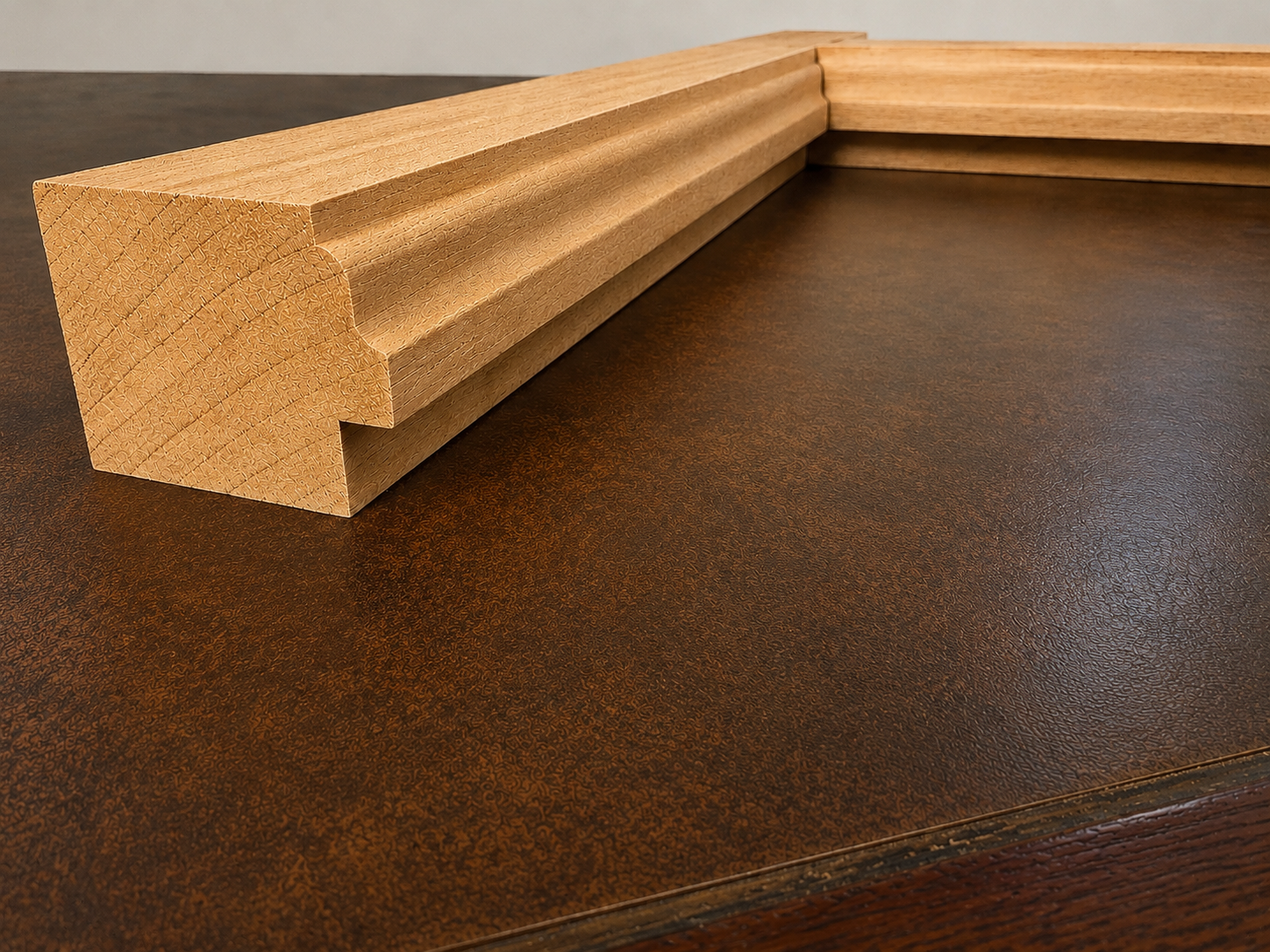 Workshop detail of a custom timber joinery profile 3